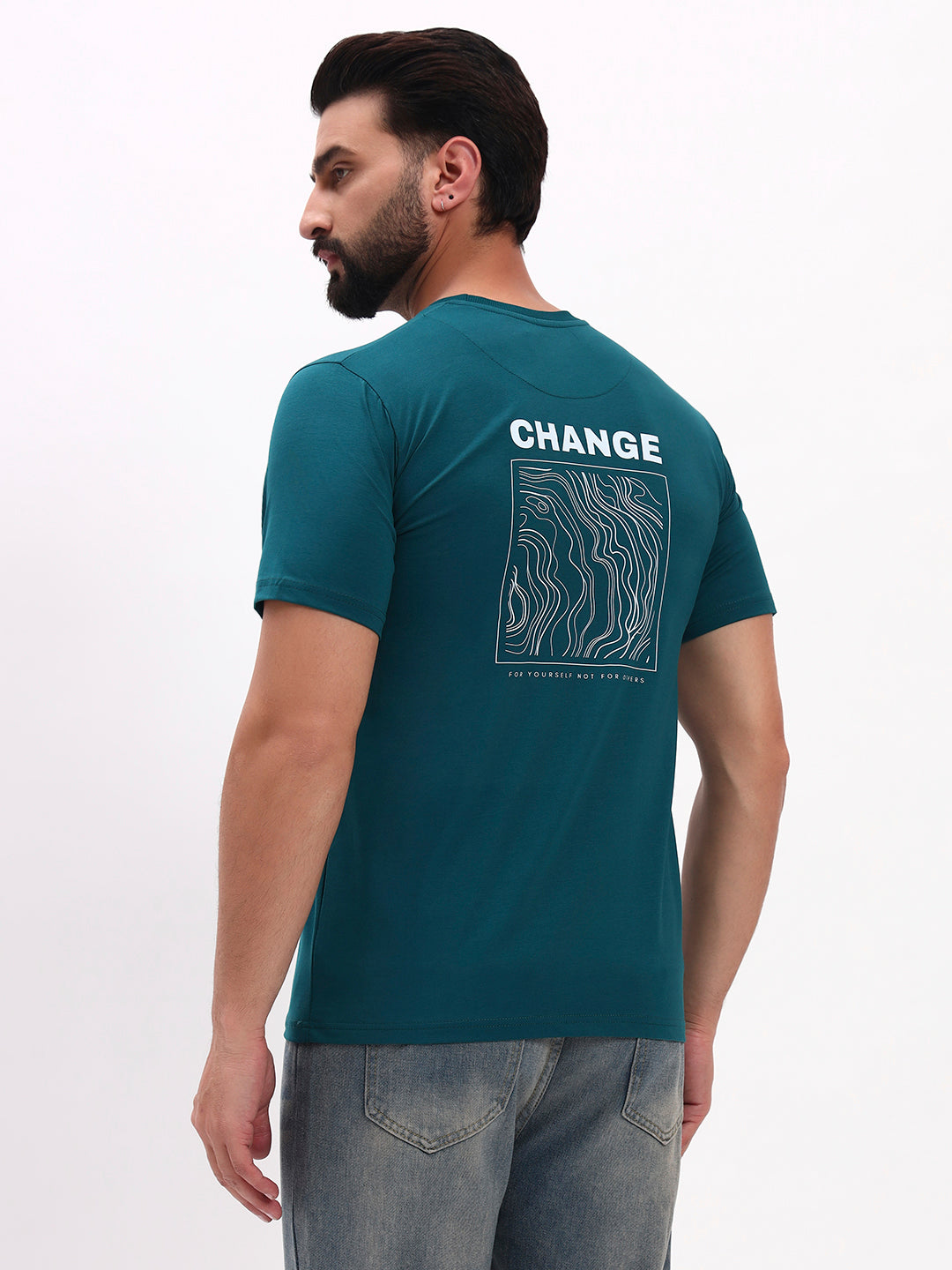 BACK PRINTED T-SHIRT