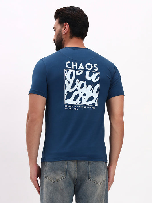 CHAOS BACK PRINTED T-SHIRT