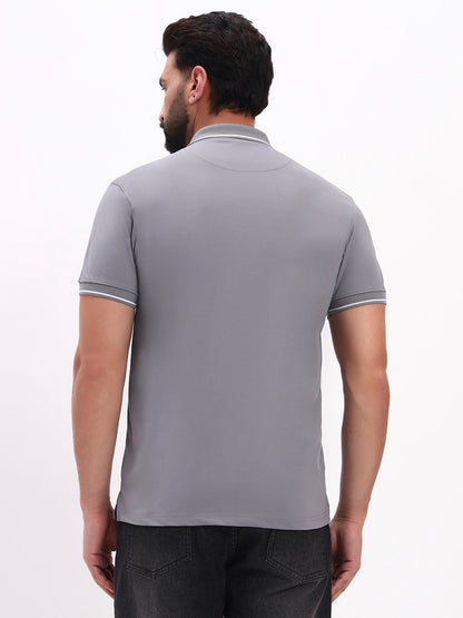 GREY POLO SHIRT