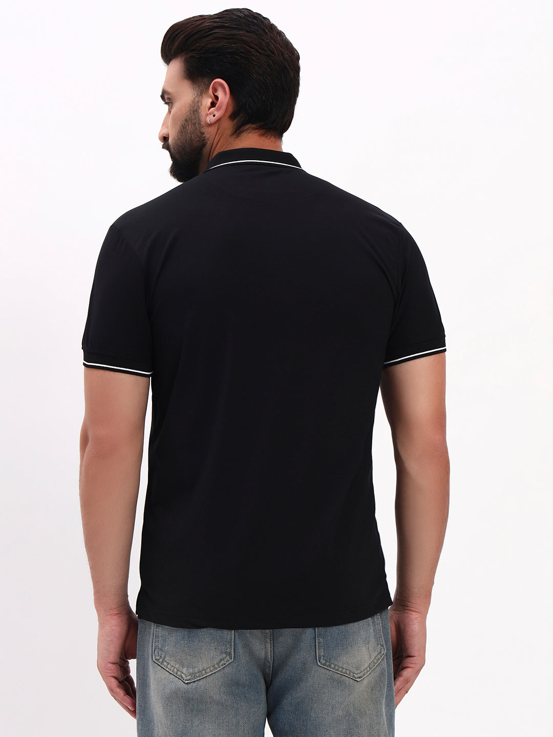 BLACK POLO SHIRT