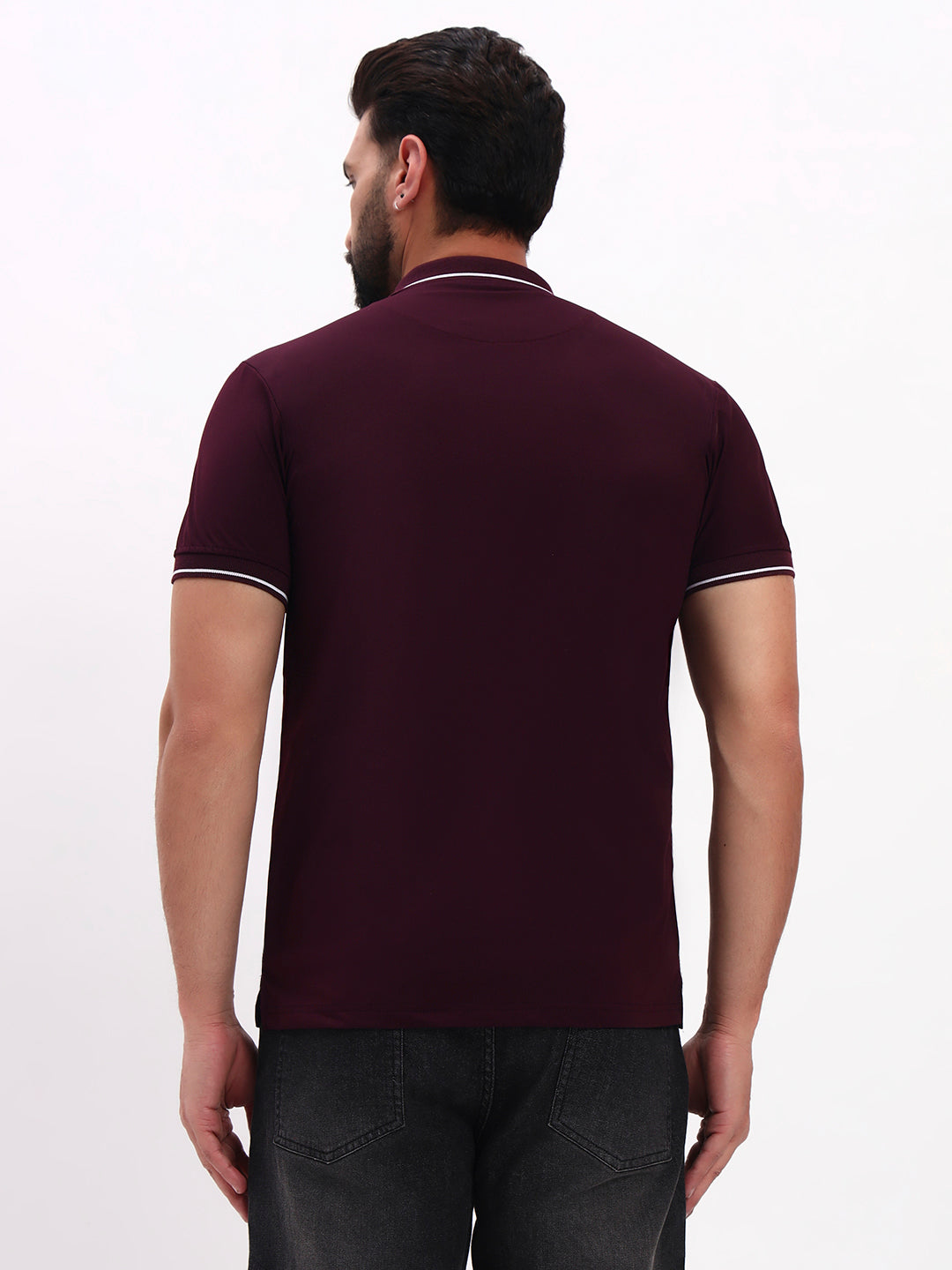 BURGUNDY POLO SHIRT