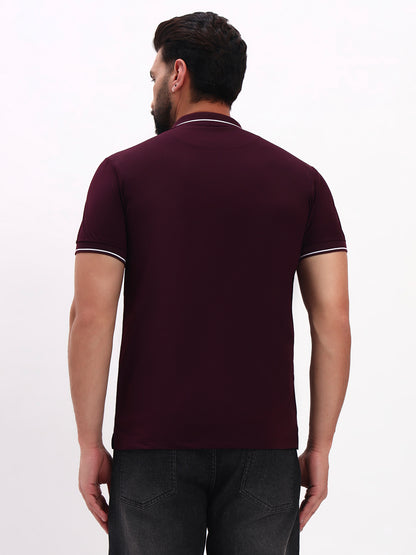 BURGUNDY POLO SHIRT