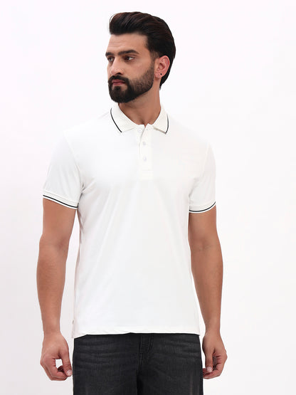 WHITE POLO SHIRT