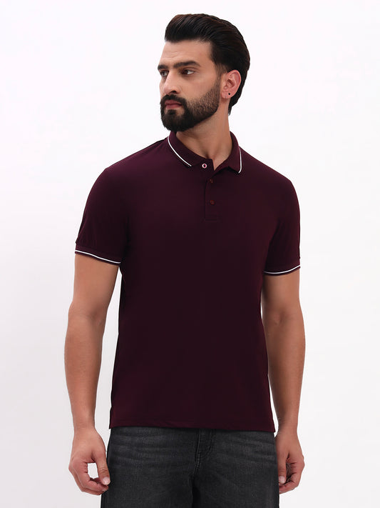 BURGUNDY POLO SHIRT