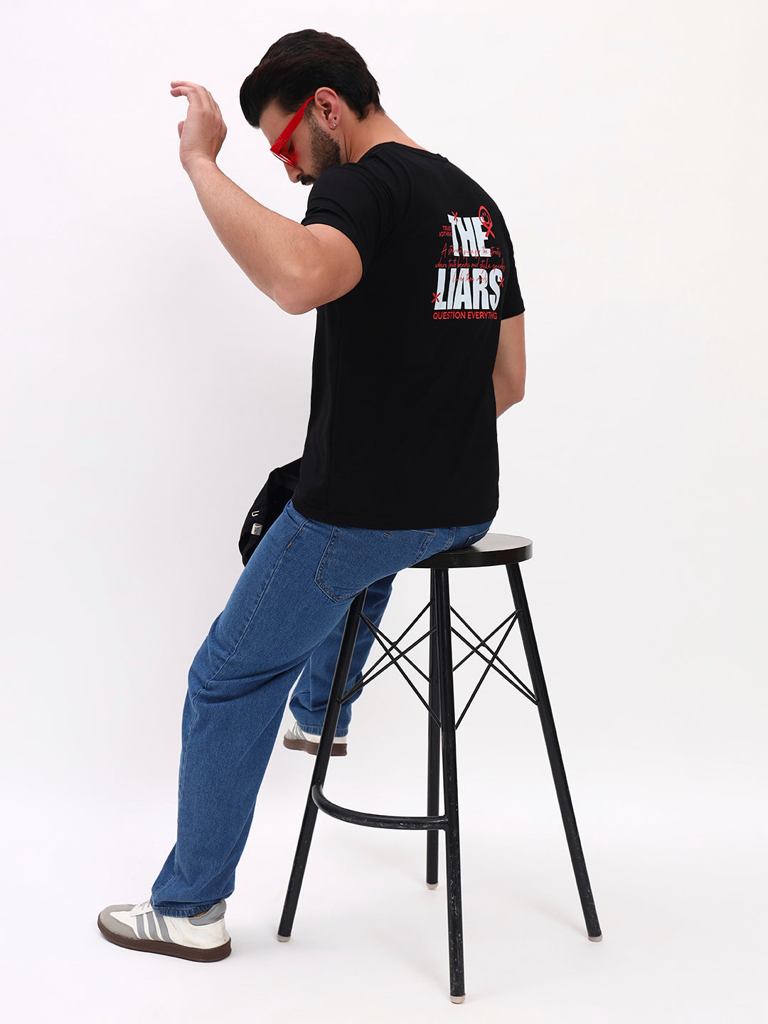 THE LIARS BACK PRINTED T-SHIRT