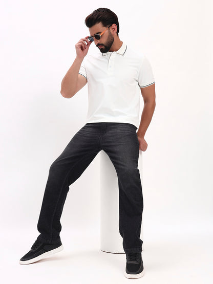 WHITE POLO SHIRT
