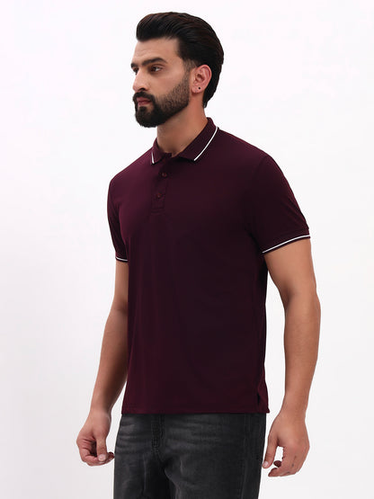 BURGUNDY POLO SHIRT